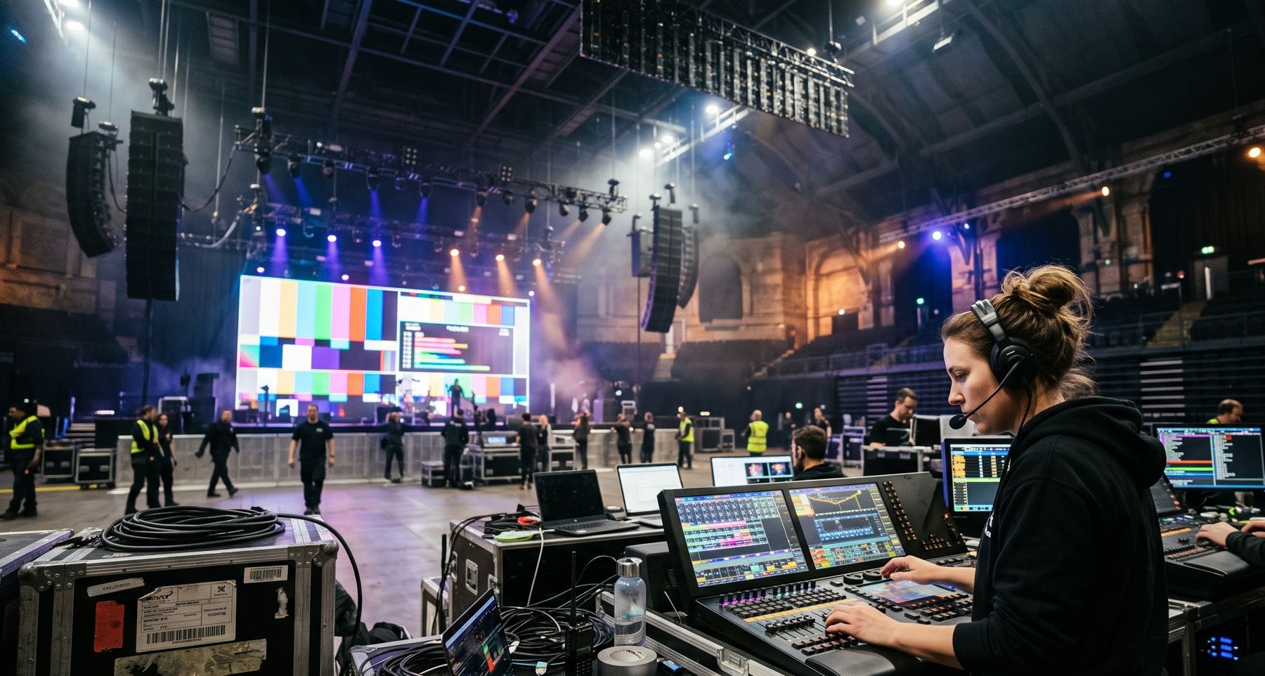 Production, AV & entertainment event